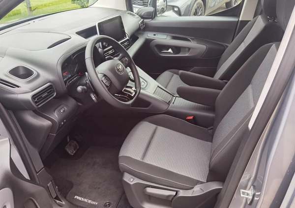 Toyota Proace City Verso cena 155950 przebieg: 2397, rok produkcji 2022 z Tczew małe 277